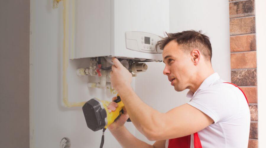 Local tankless water heater installation in Effingham, NH